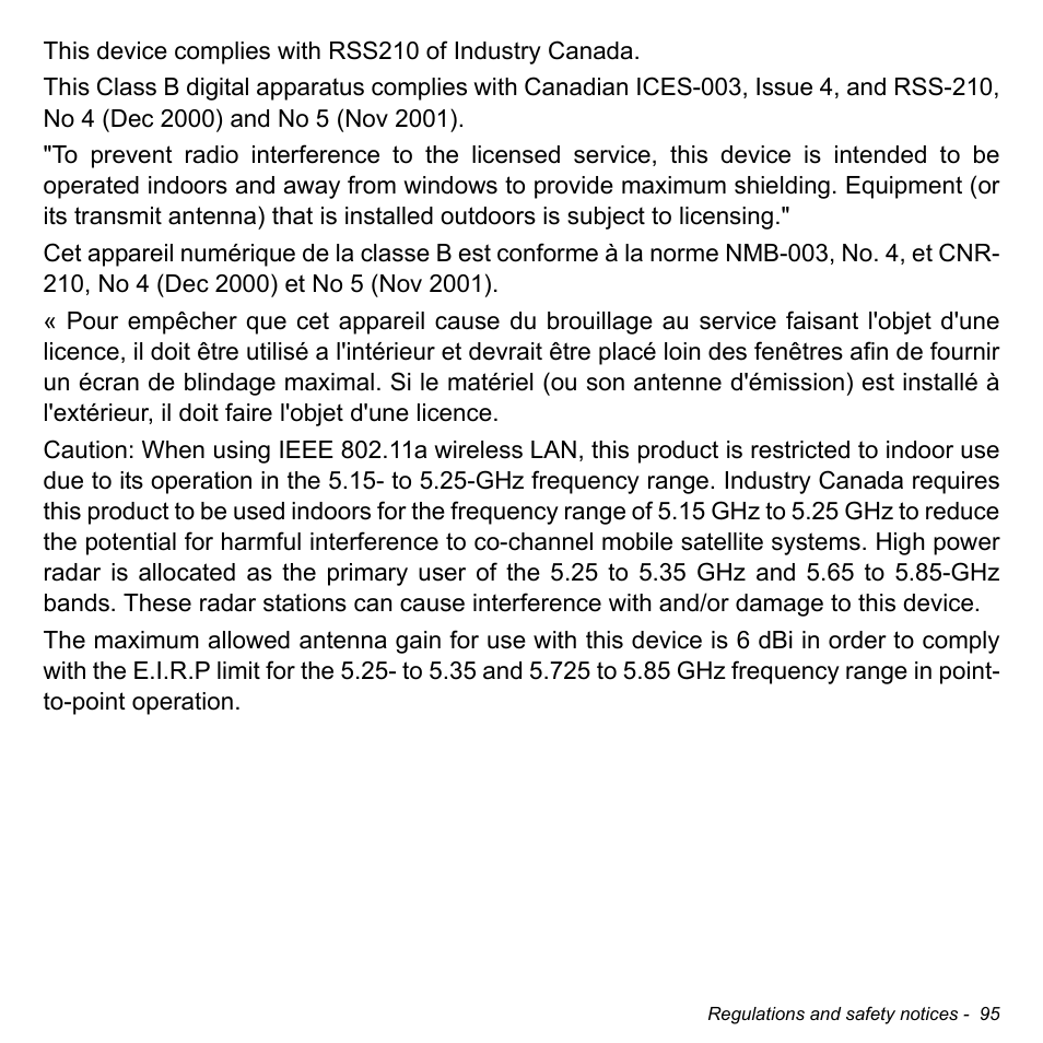 Acer Aspire V5-123 User Manual | Page 95 / 98
