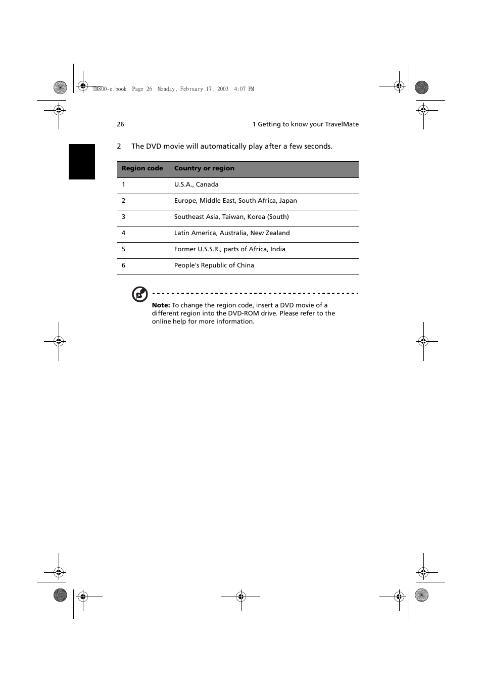 Acer TravelMate 800 User Manual | Page 34 / 90