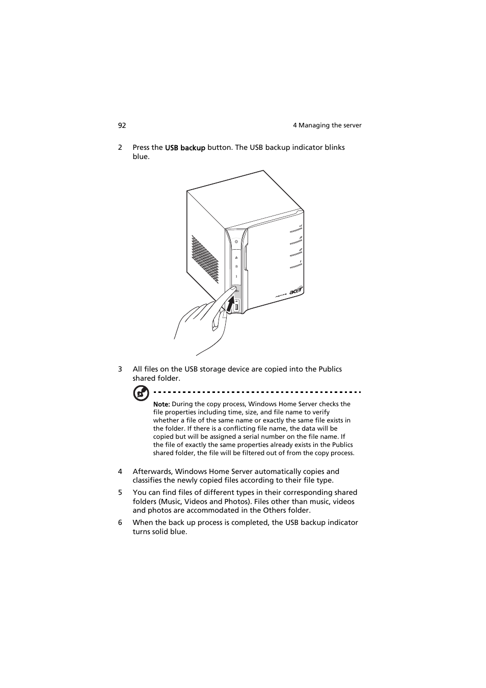 Acer easyStore H342 User Manual | Page 106 / 148