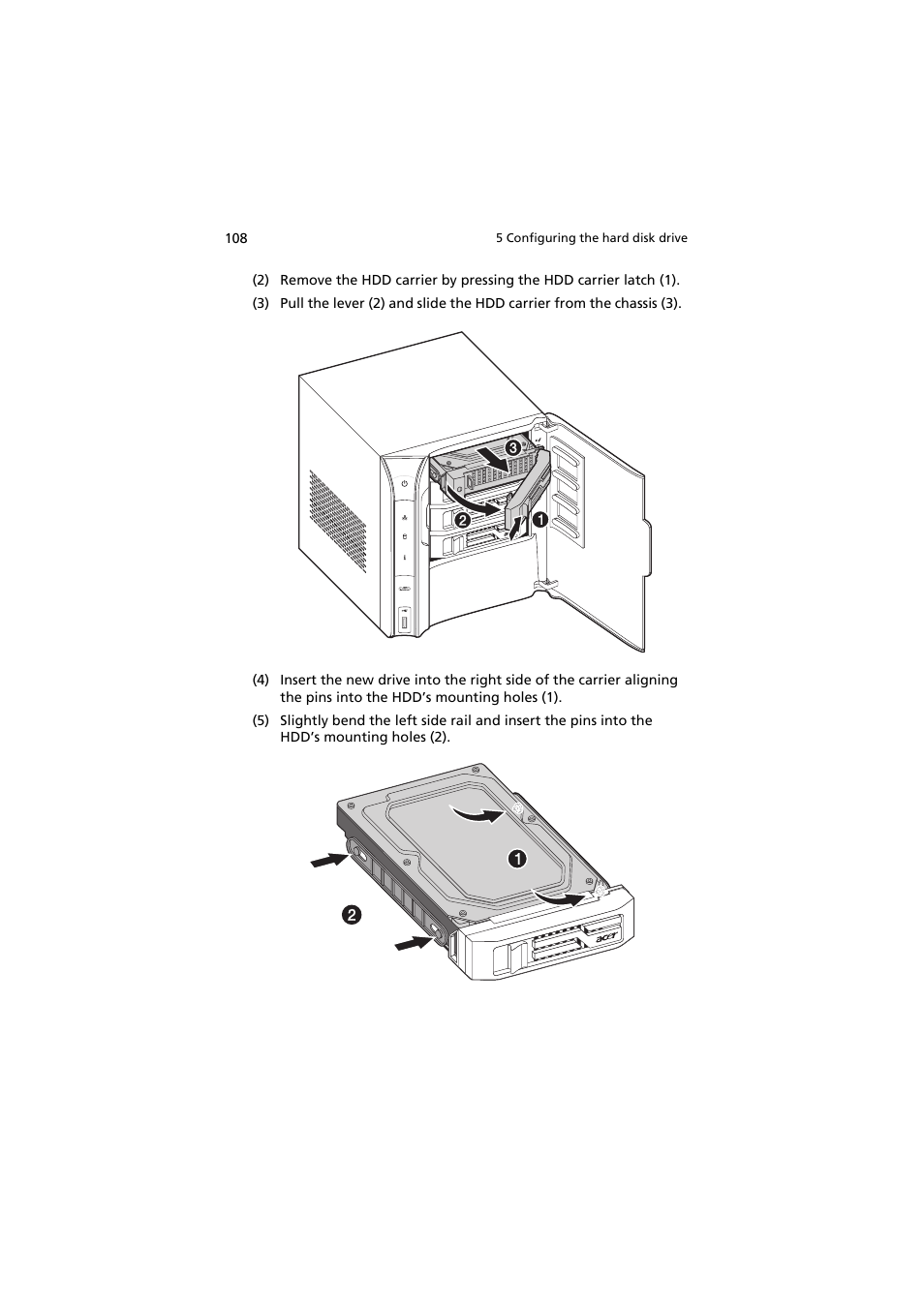 Acer easyStore H342 User Manual | Page 122 / 148