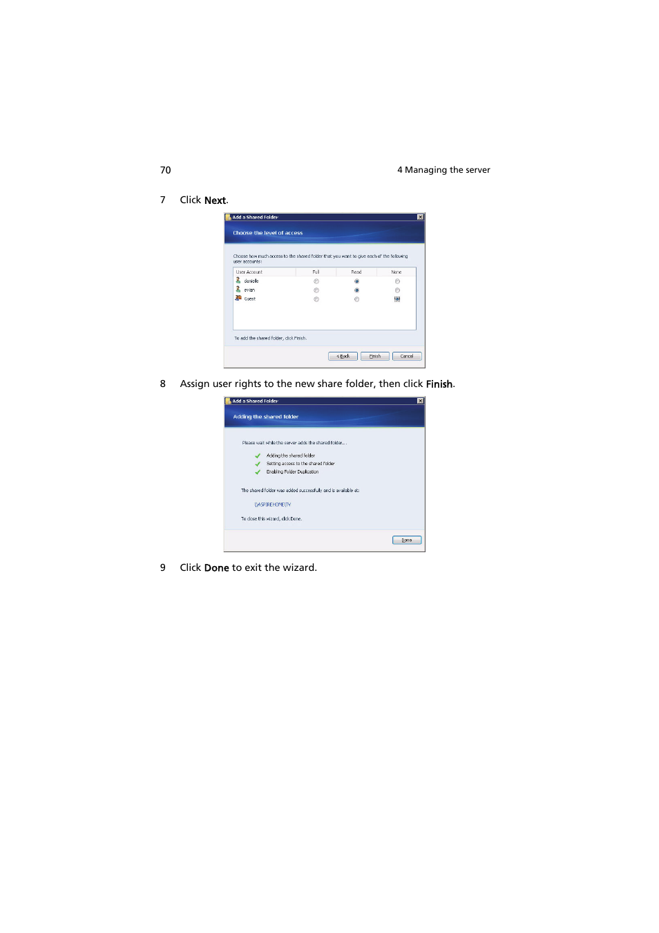 Acer easyStore H342 User Manual | Page 84 / 148