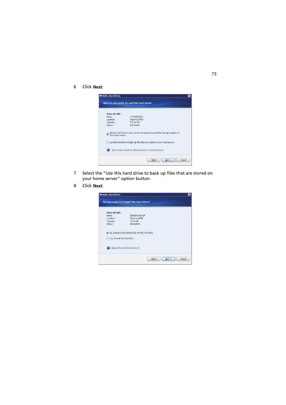 Acer easyStore H342 User Manual | Page 87 / 148