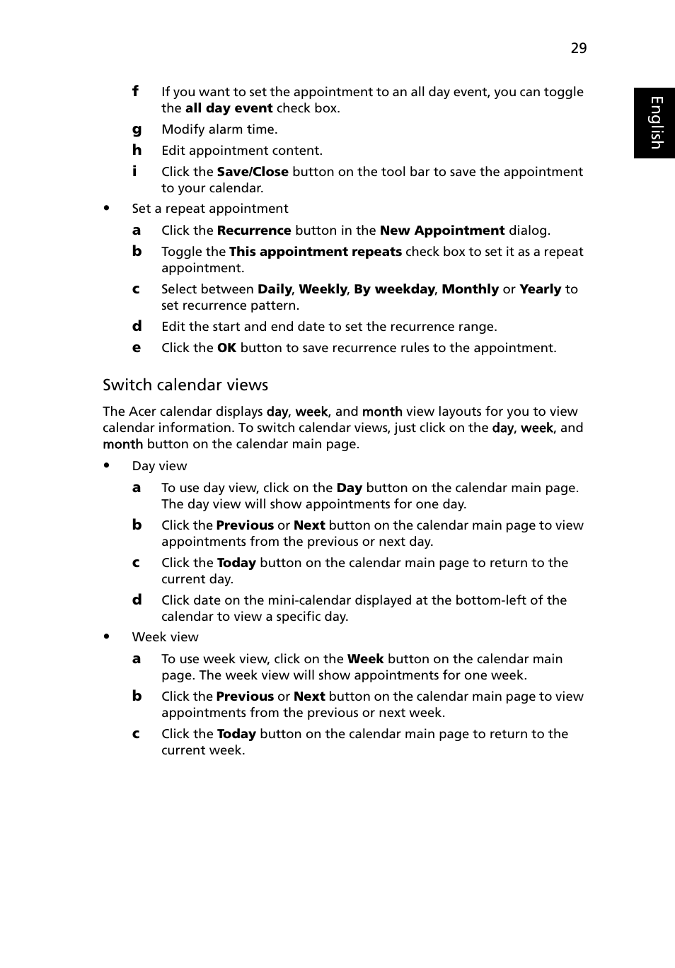 Acer AOA150 User Manual | Page 45 / 77