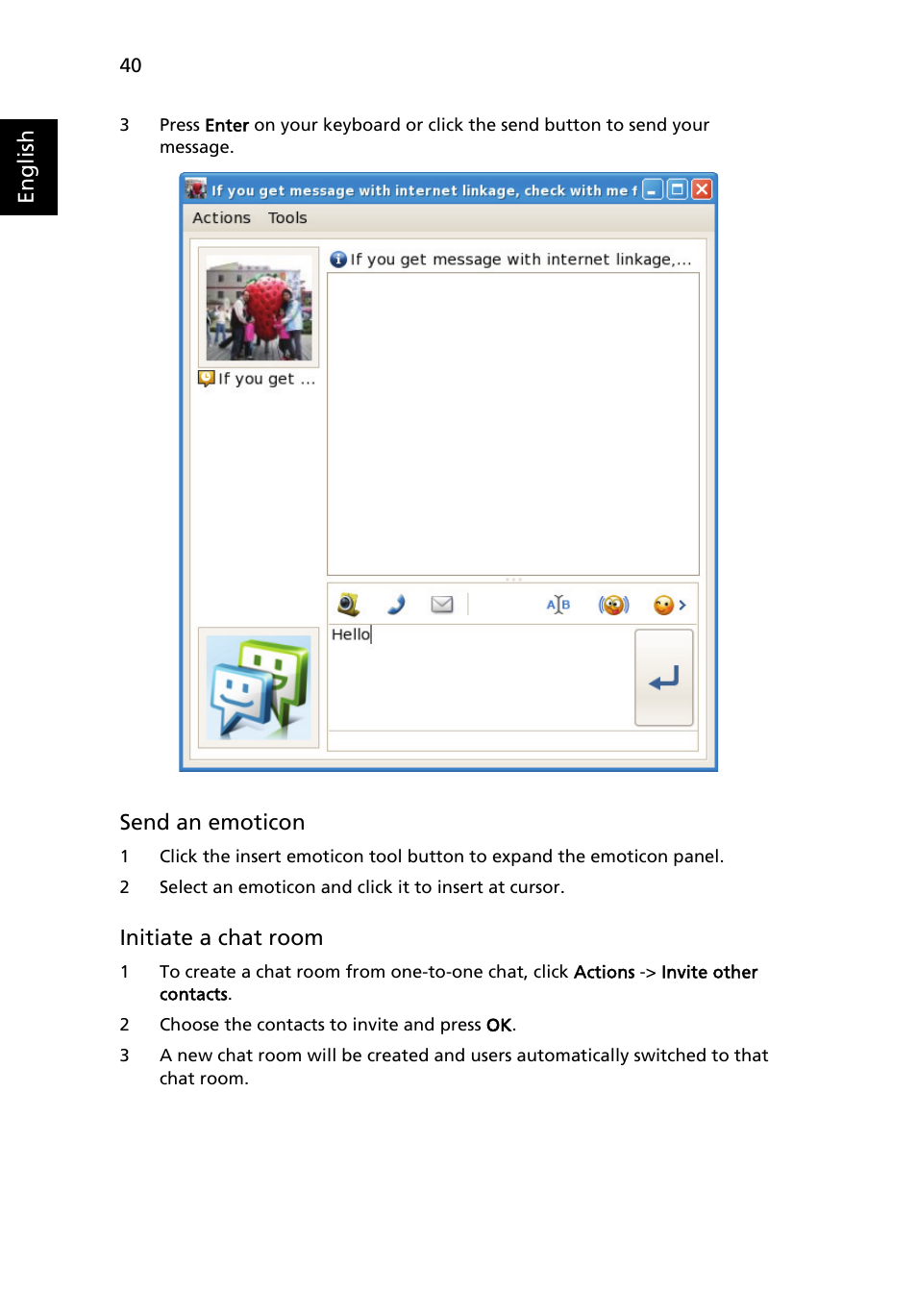 Acer AOA150 User Manual | Page 56 / 77