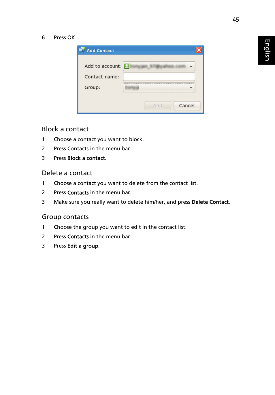 Acer AOA150 User Manual | Page 61 / 77