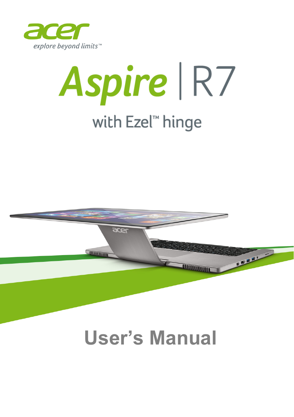 Acer Aspire R7-572G User Manual | 95 pages