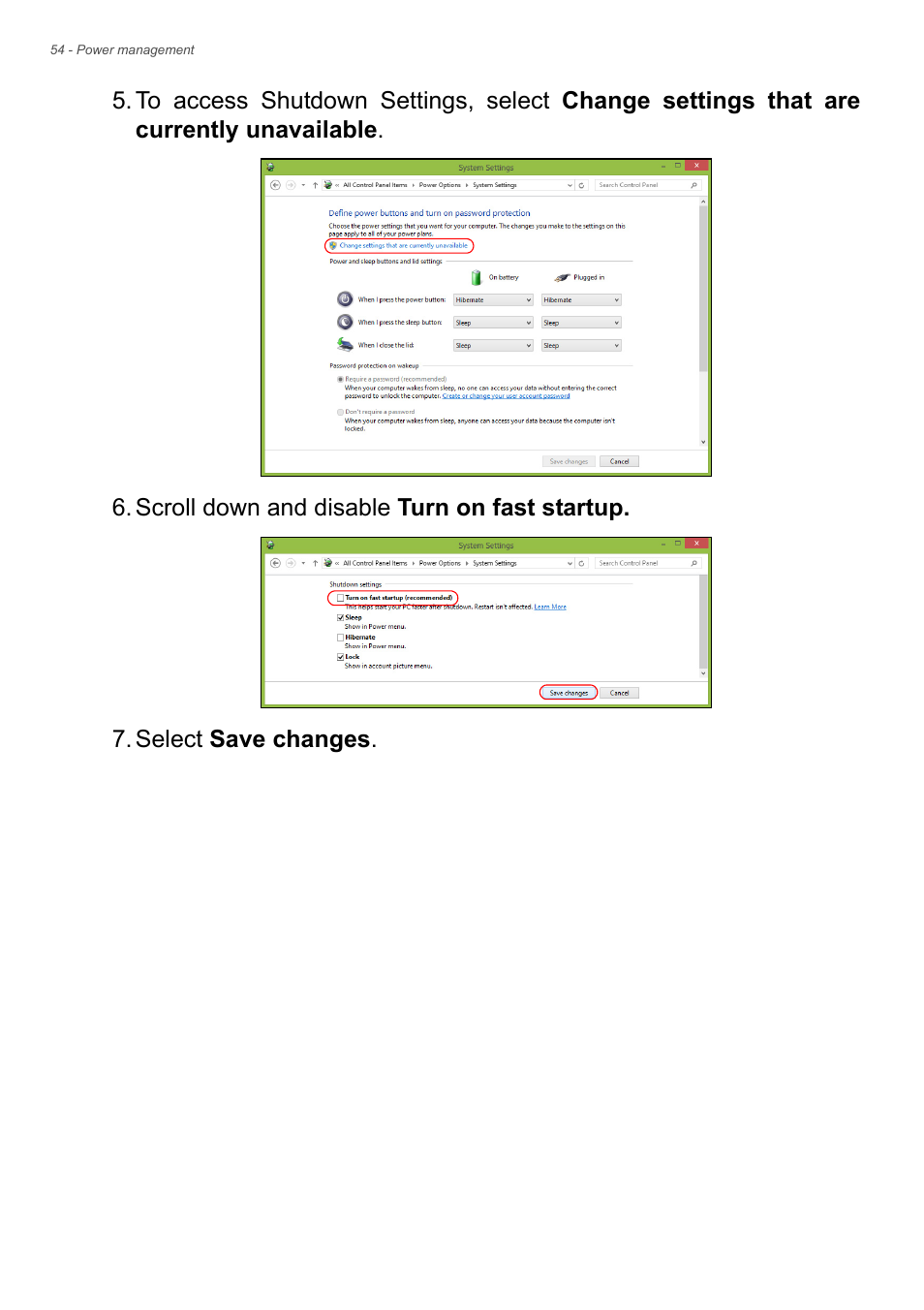 Acer Aspire R7-572G User Manual | Page 55 / 95