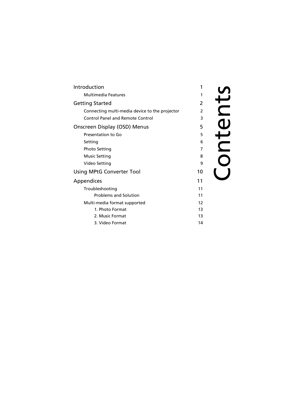 Acer K11 User Manual | Page 2 / 16