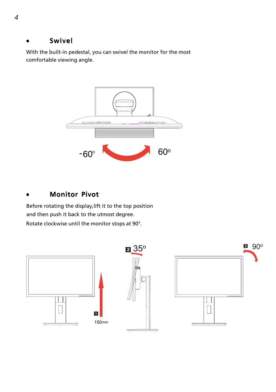 Acer B226HQL User Manual | Page 16 / 29