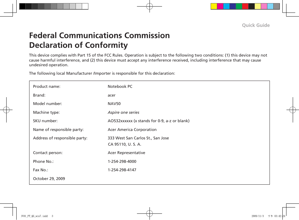 Acer AO532h User Manual | Page 3 / 12