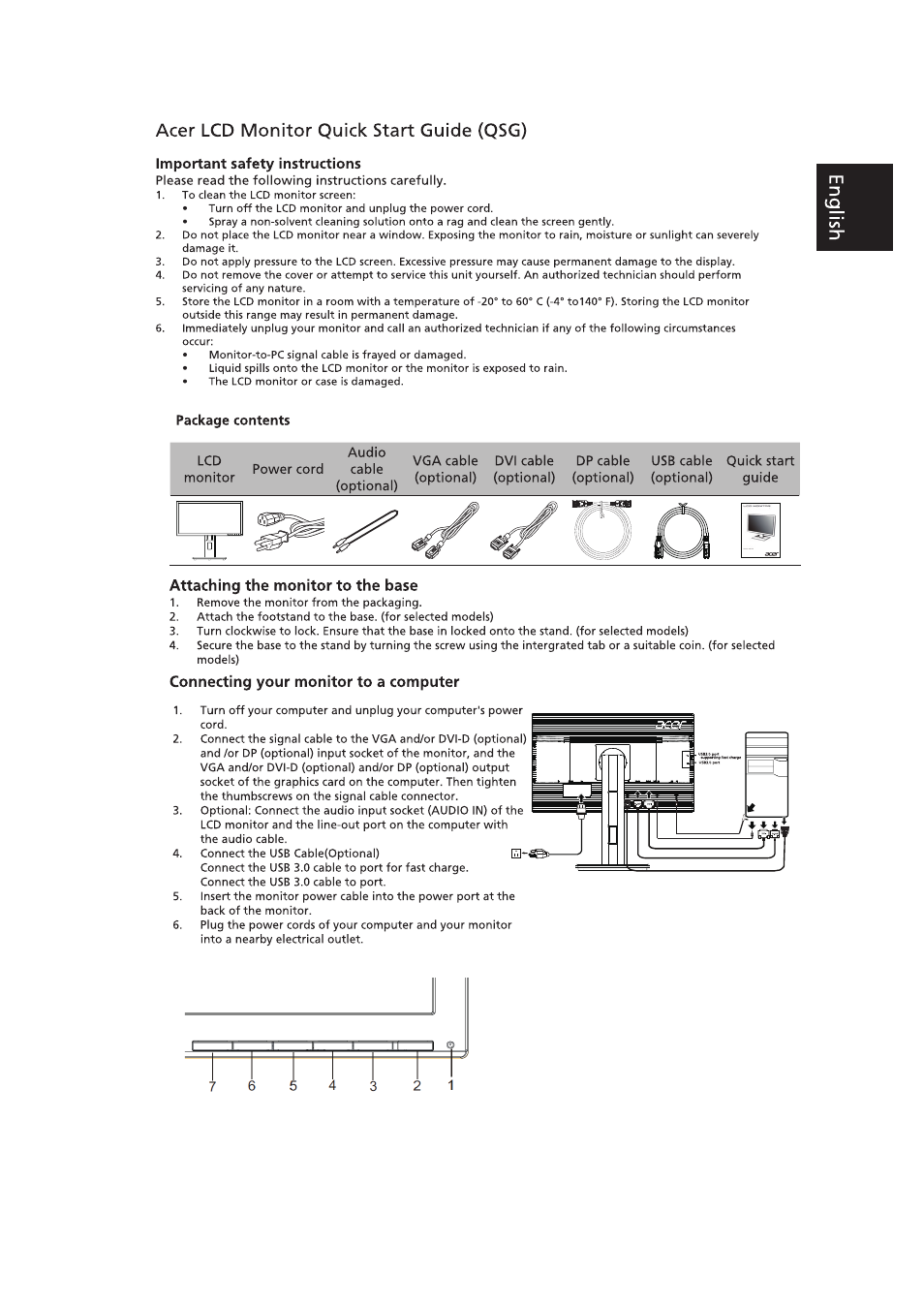 Acer B236HL User Manual | 9 pages