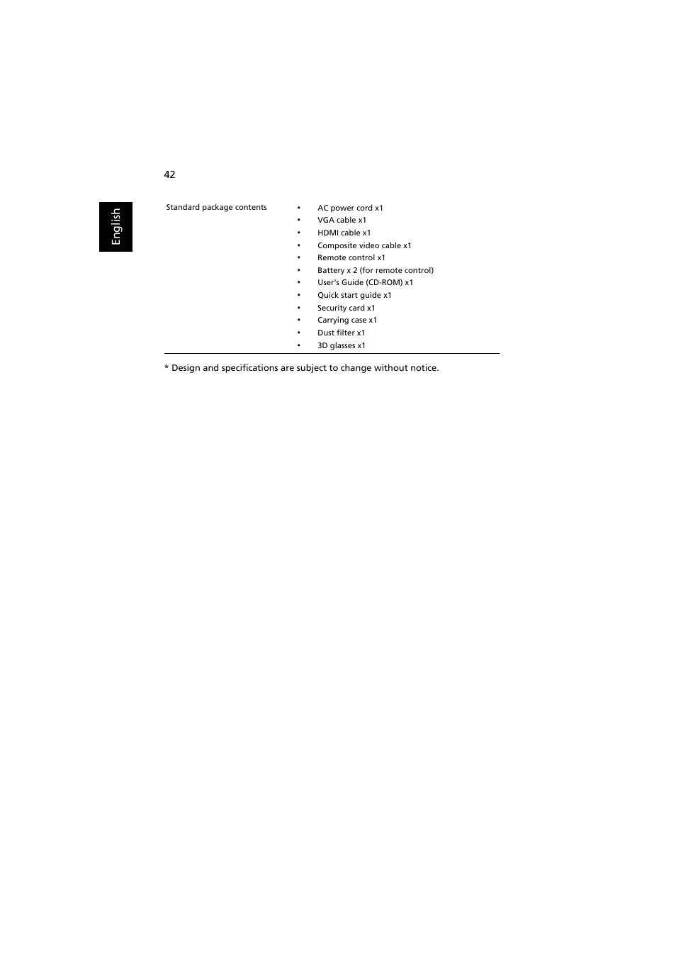 Acer H9500BD User Manual | Page 52 / 61