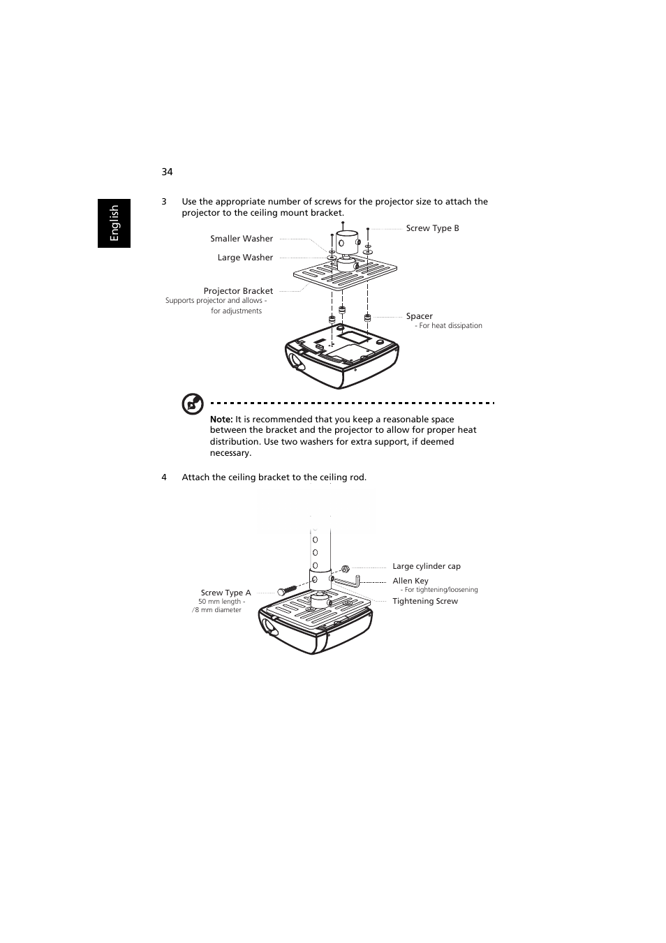 Acer X1261P User Manual | Page 44 / 54