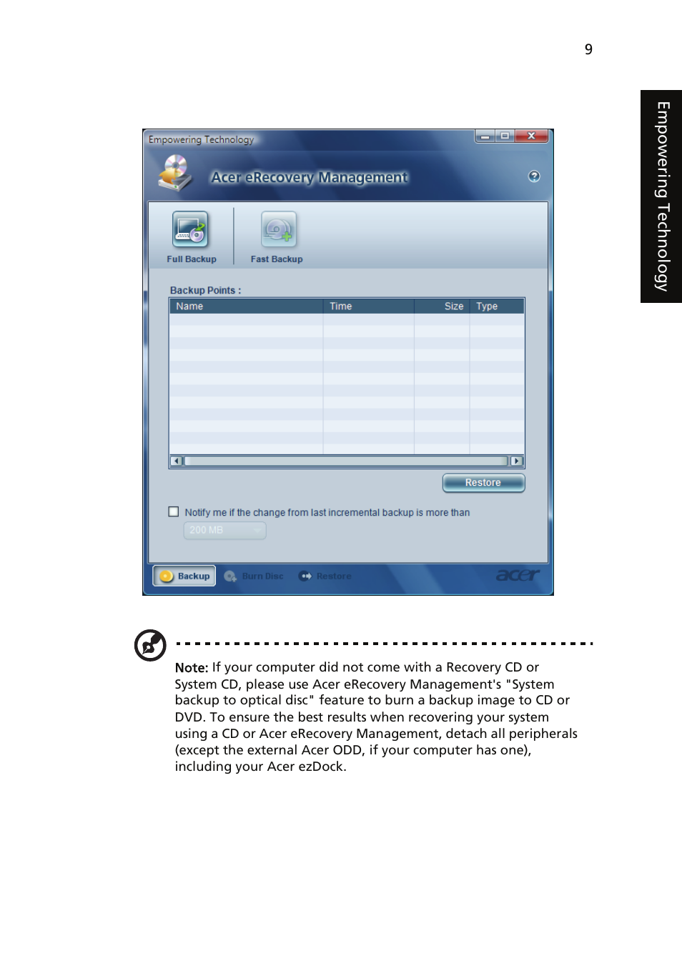 Acer Veriton 1000 User Manual | Page 23 / 73
