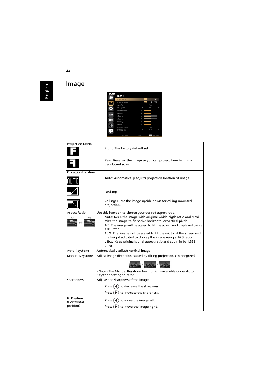 Image | Acer H5370BD User Manual | Page 32 / 62