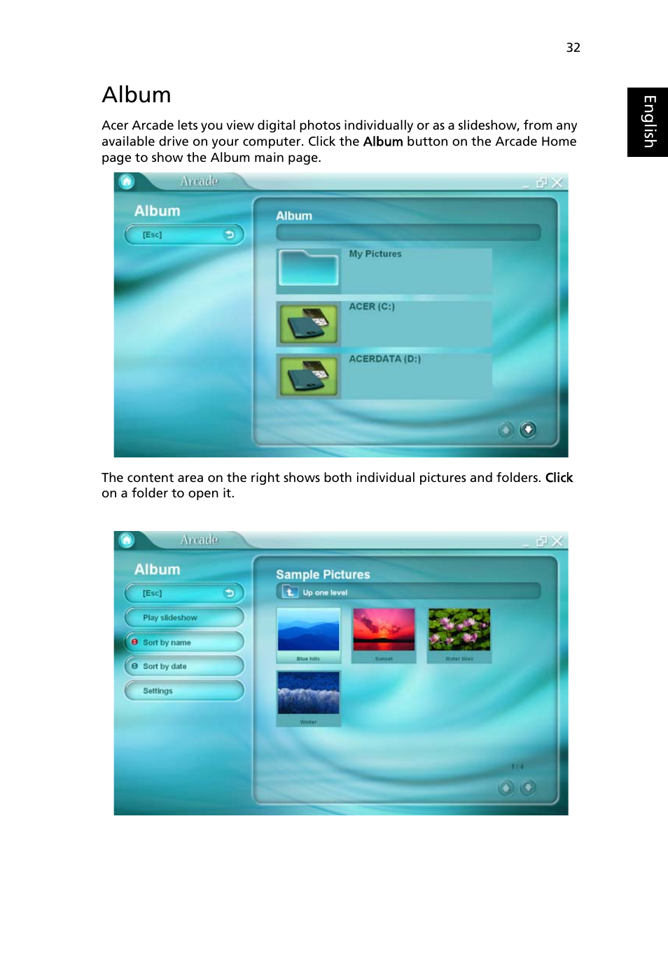 Album | Acer Aspire 1650 User Manual | Page 43 / 75