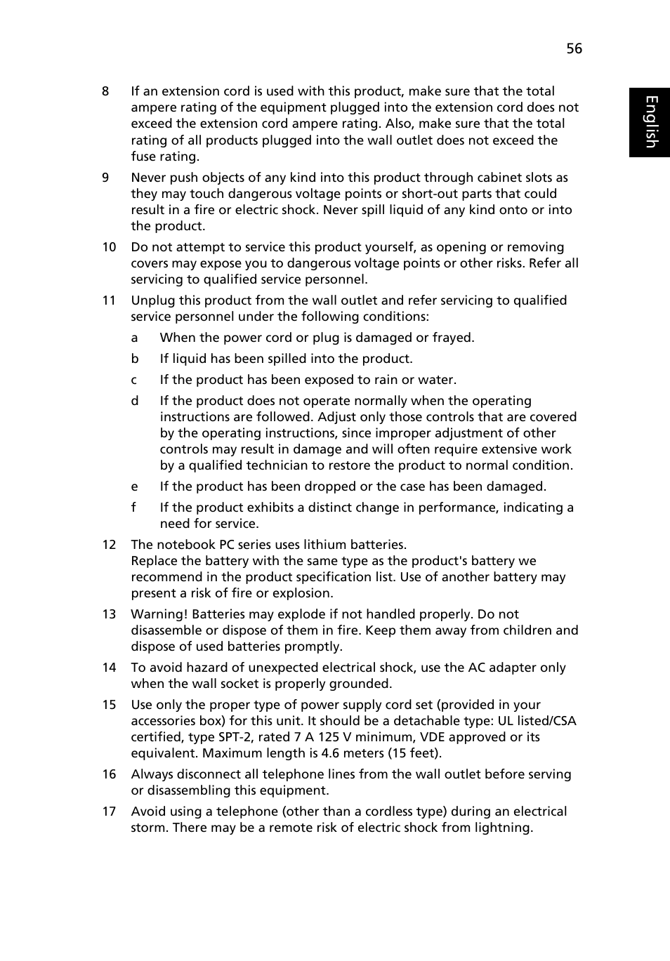 Acer Aspire 1650 User Manual | Page 67 / 75