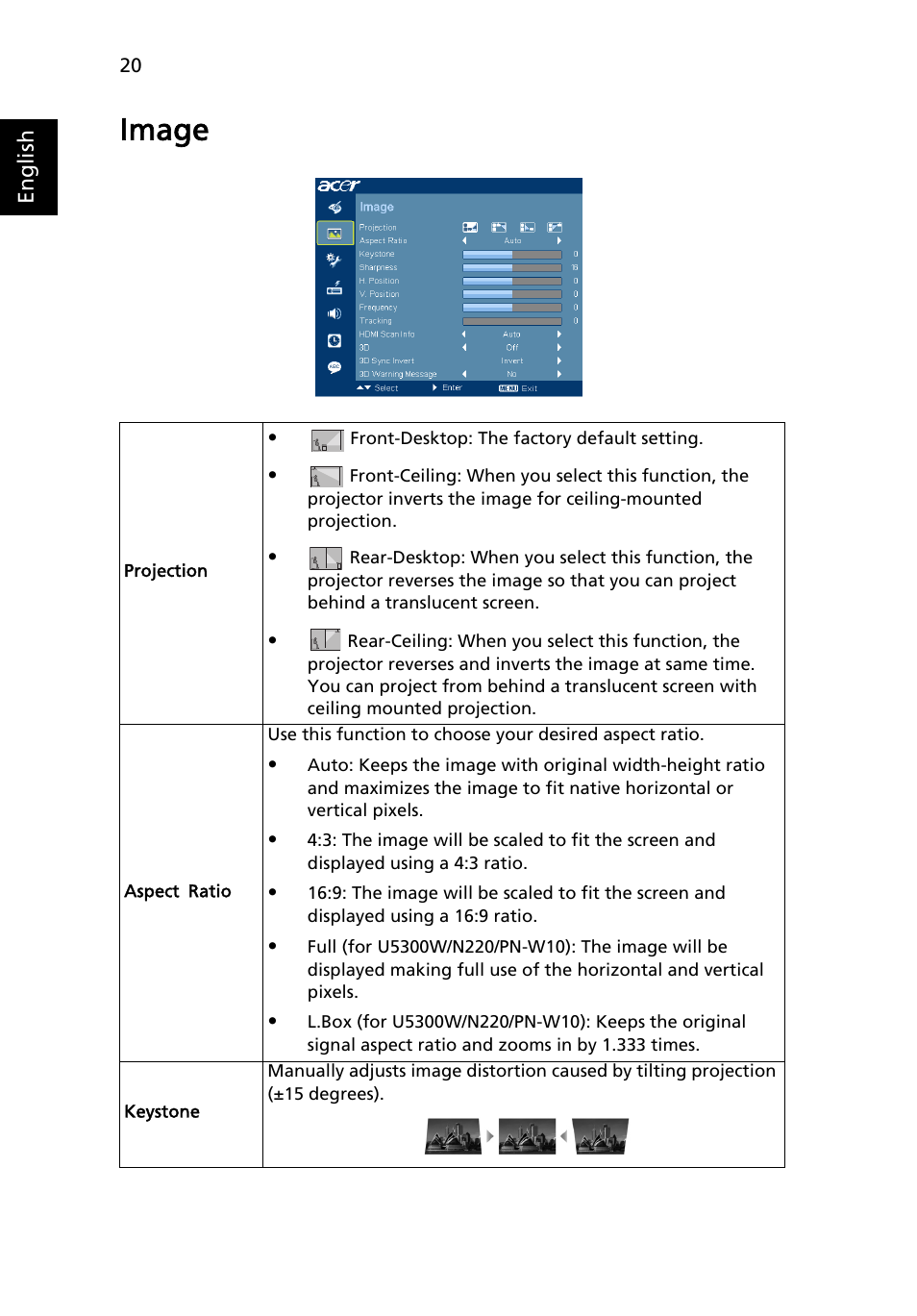 Image | Acer U5200 User Manual | Page 30 / 59