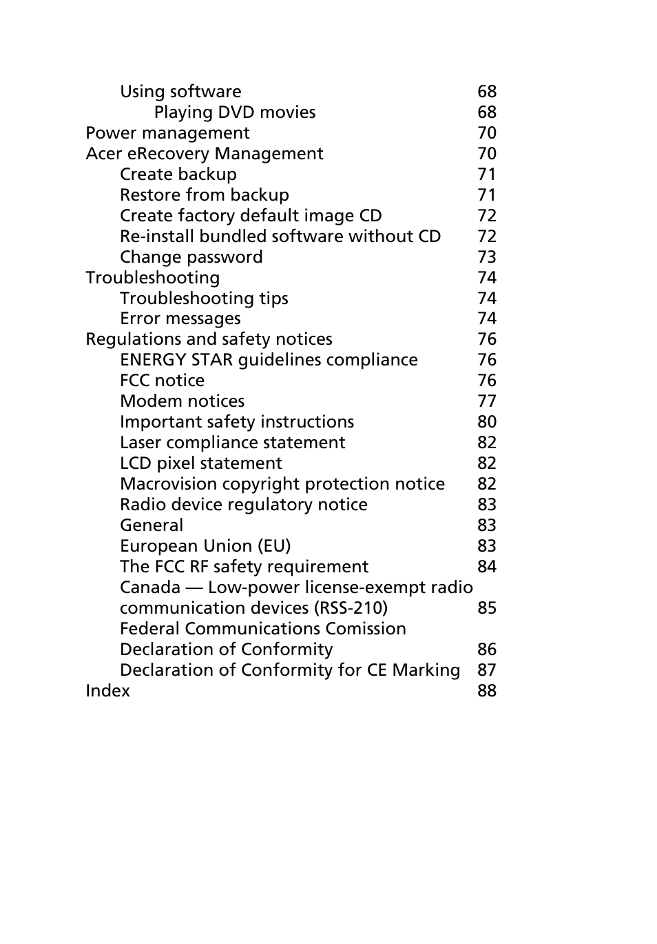 Acer Aspire 5600 User Manual | Page 14 / 103