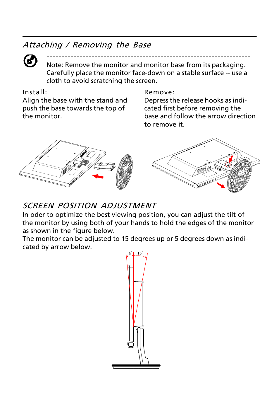 Acer A221HQV User Manual | Page 7 / 23