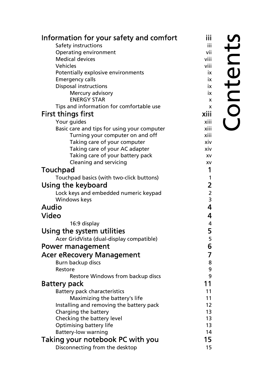 Acer FO200 User Manual | Page 17 / 54