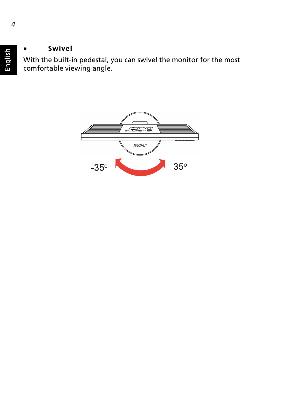 Acer B203W User Manual | Page 18 / 30
