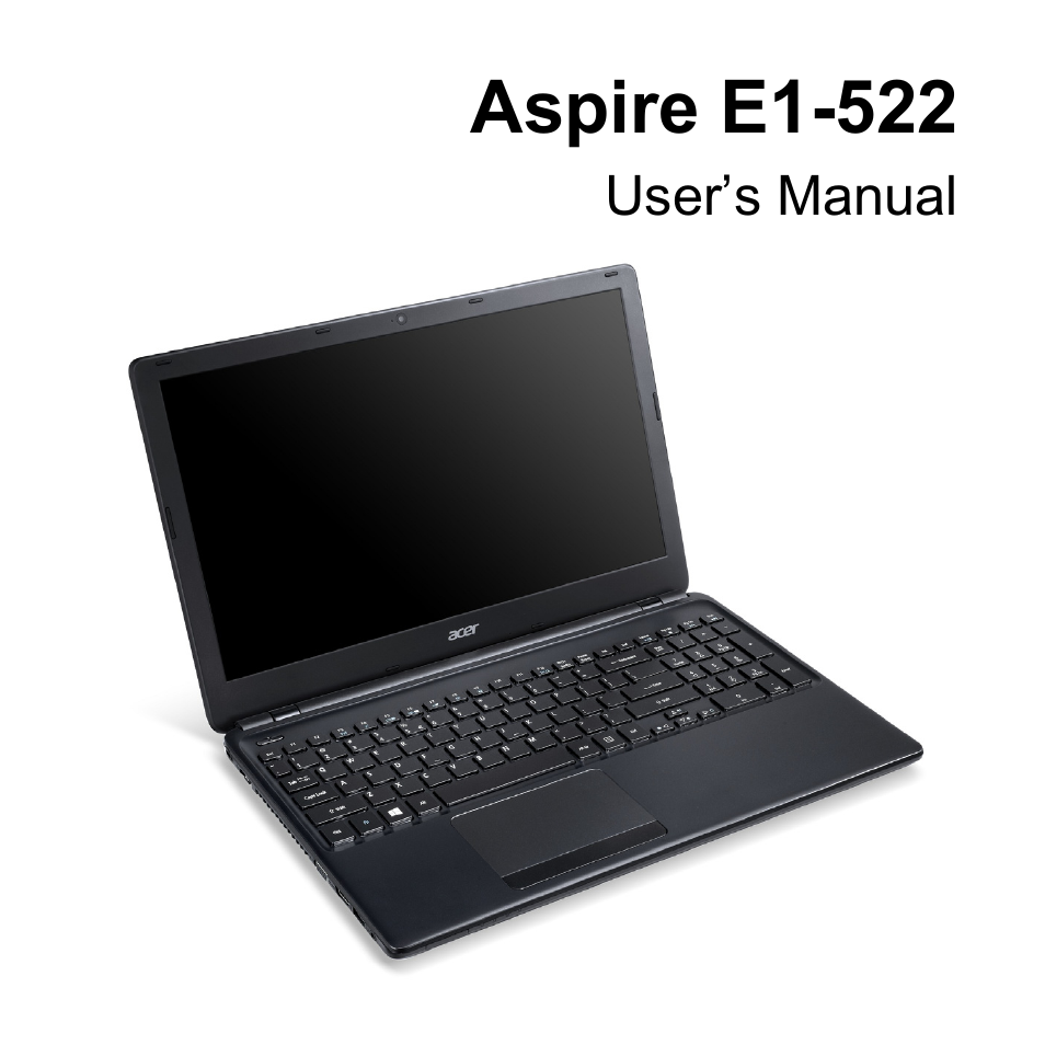 Acer Aspire E1-522 User Manual | 101 pages