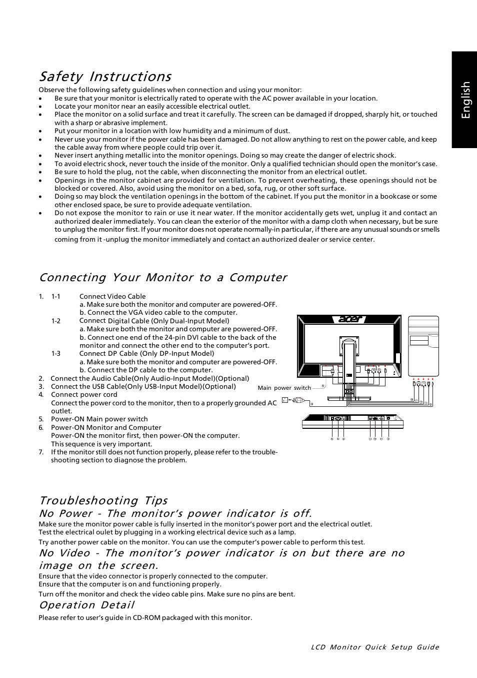 Acer B273PHL User Manual | 2 pages