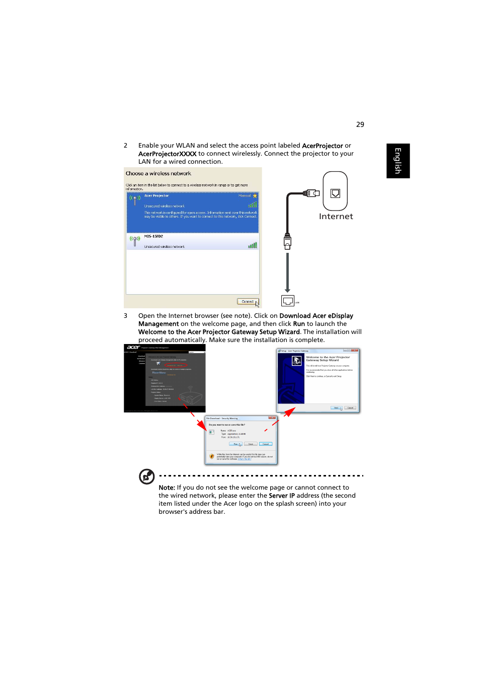 Acer P5207B User Manual | Page 29 / 53