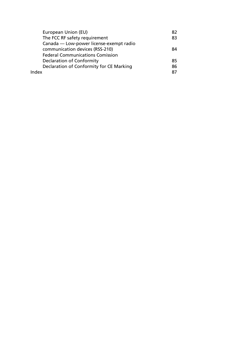 Acer Aspire 9500 User Manual | Page 10 / 100
