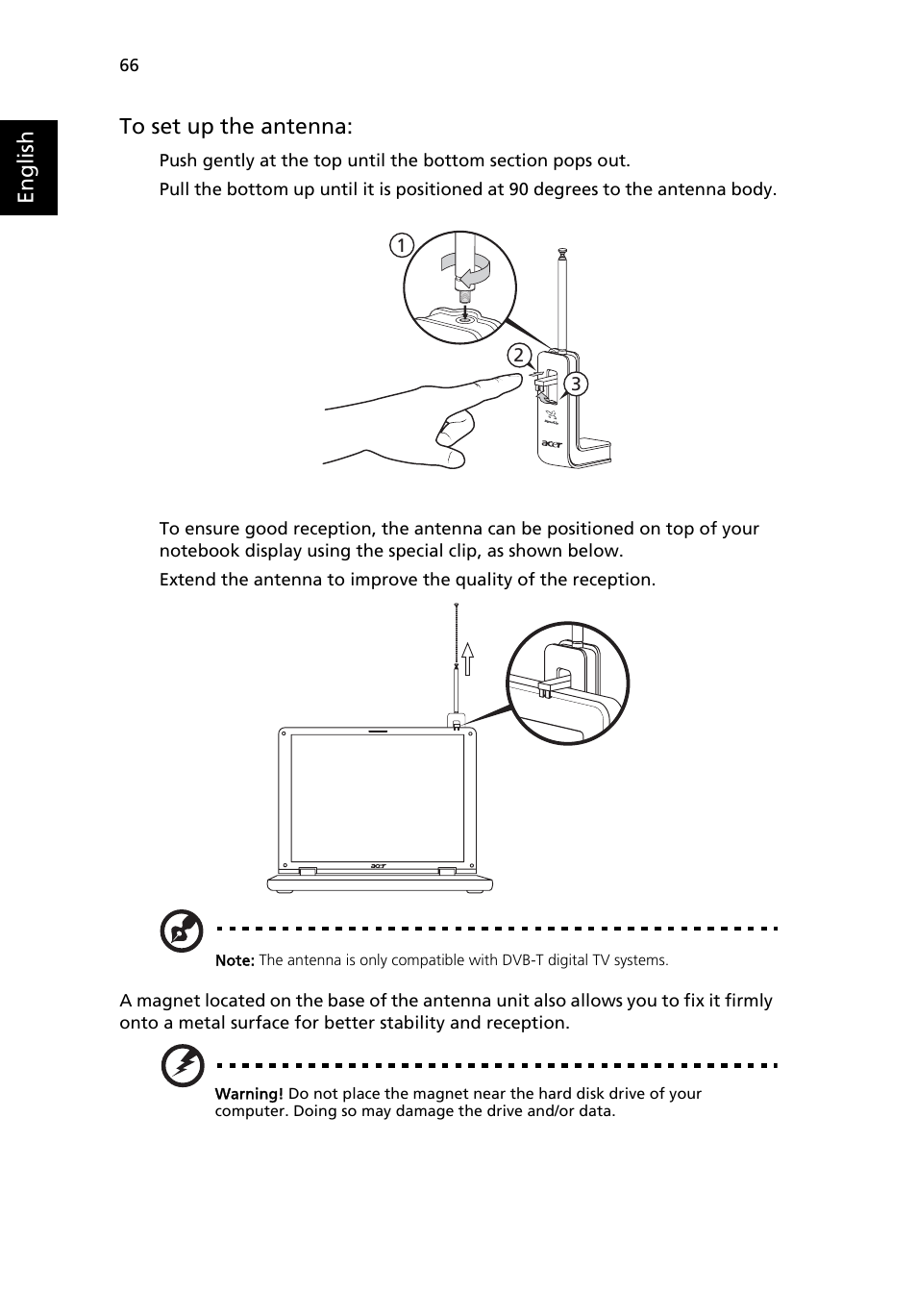 Acer Aspire 9500 User Manual | Page 78 / 100