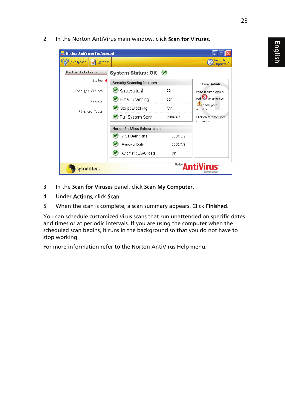 Acer TravelMate 4060 User Manual | Page 33 / 68