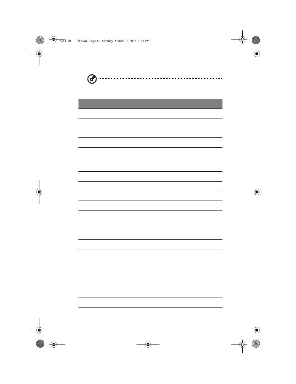 Acer Altos G701 User Manual | Page 21 / 126