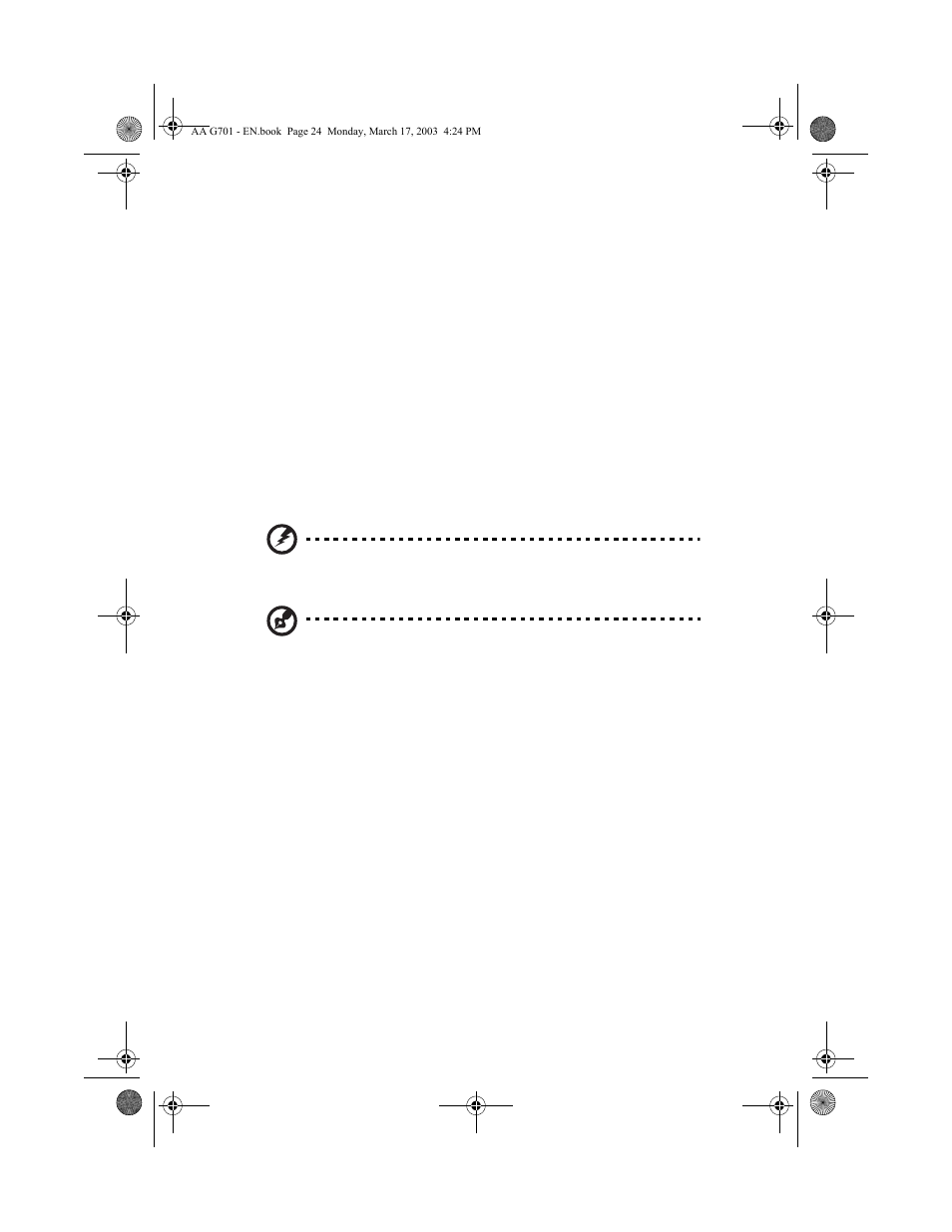 Power-on problems | Acer Altos G701 User Manual | Page 34 / 126