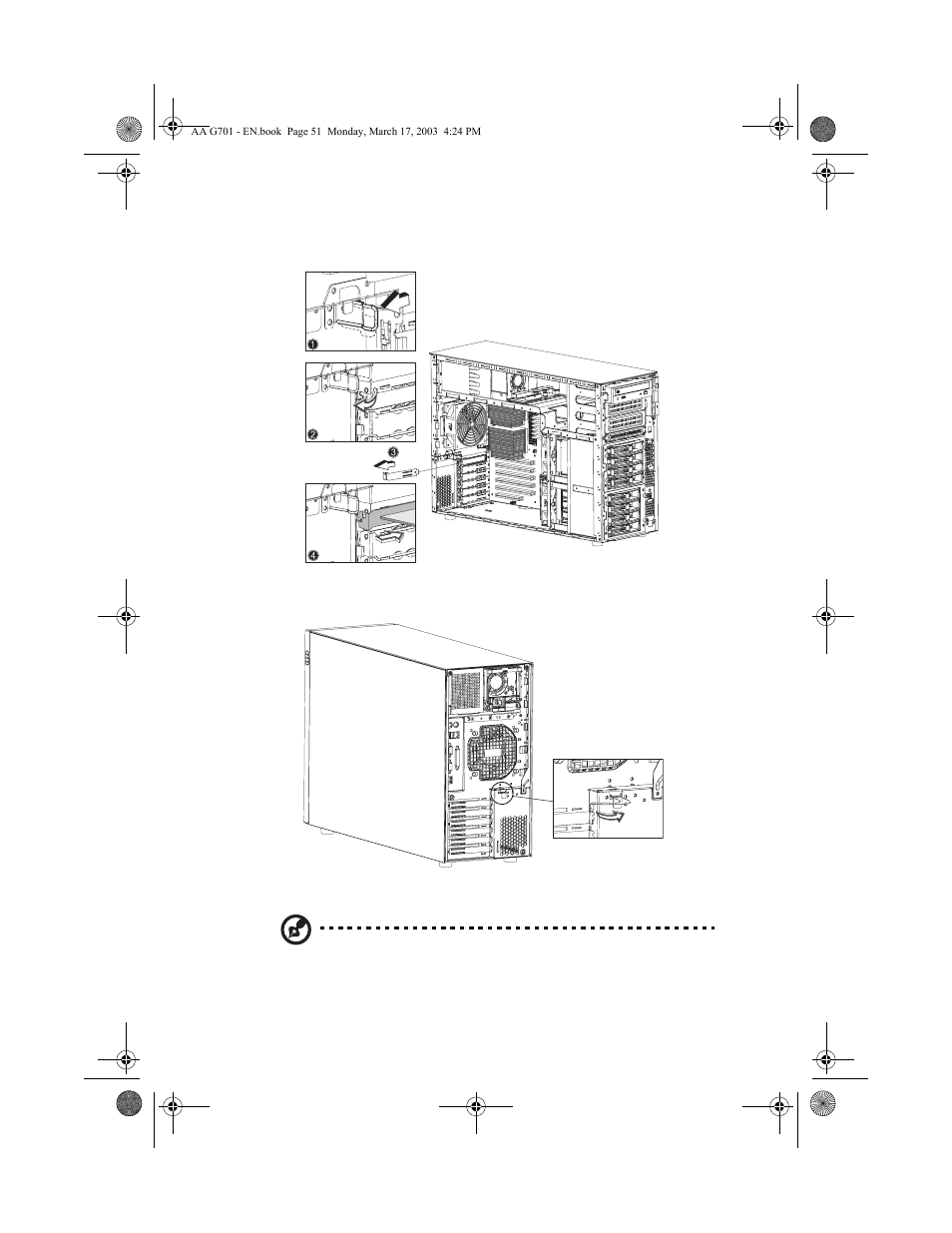 Acer Altos G701 User Manual | Page 61 / 126