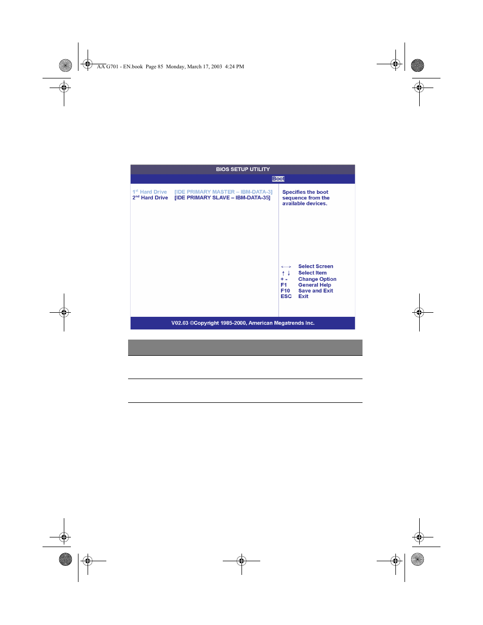 Hard disk drives | Acer Altos G701 User Manual | Page 95 / 126