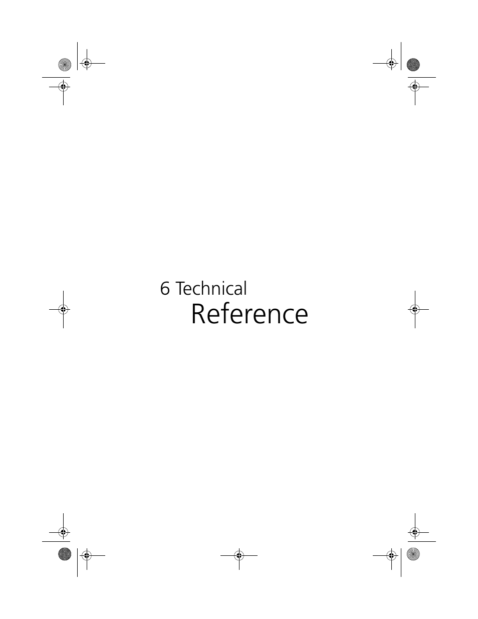 6 technical reference, Reference | Acer Altos R700 User Manual | Page 103 / 130