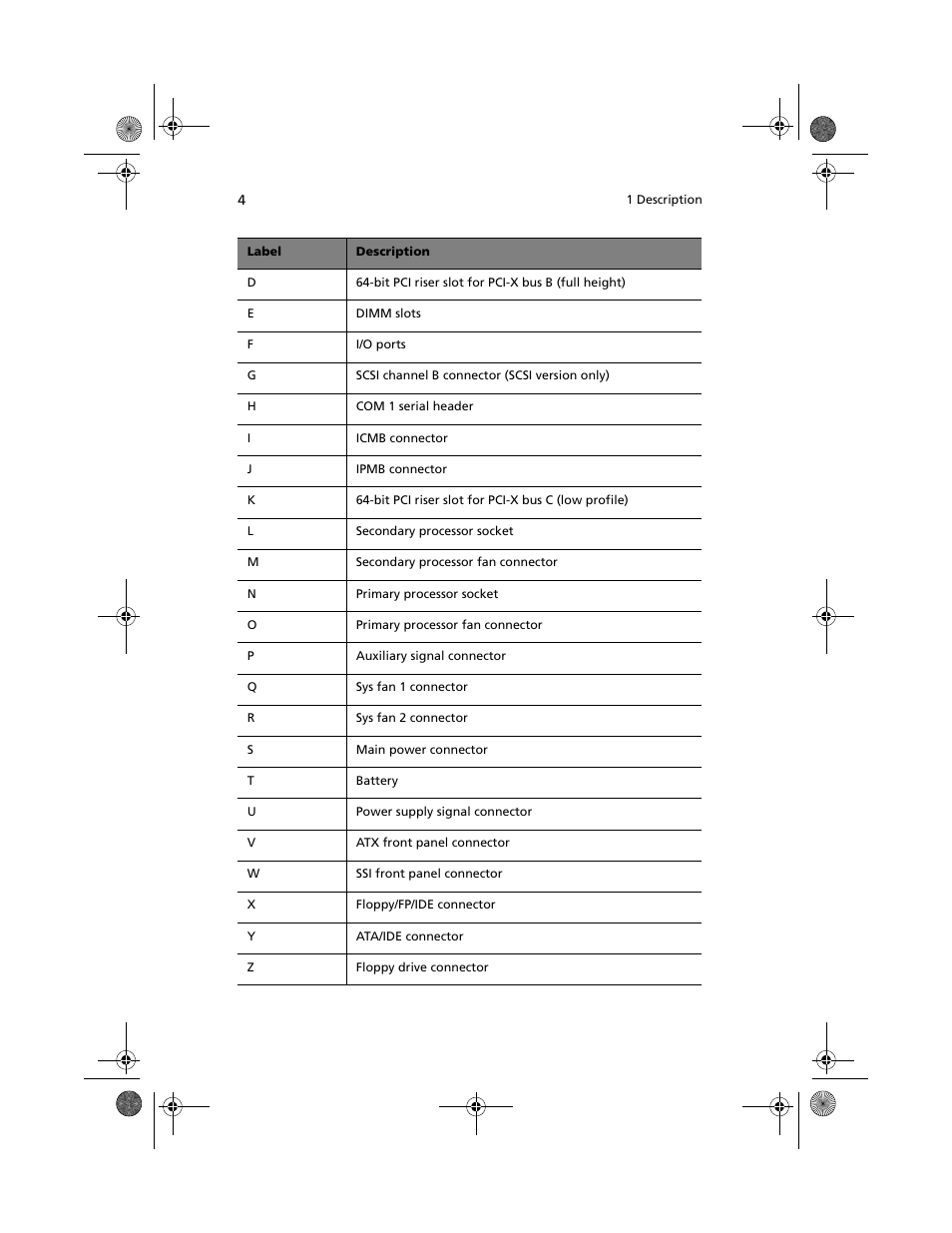 Acer Altos R700 User Manual | Page 14 / 130