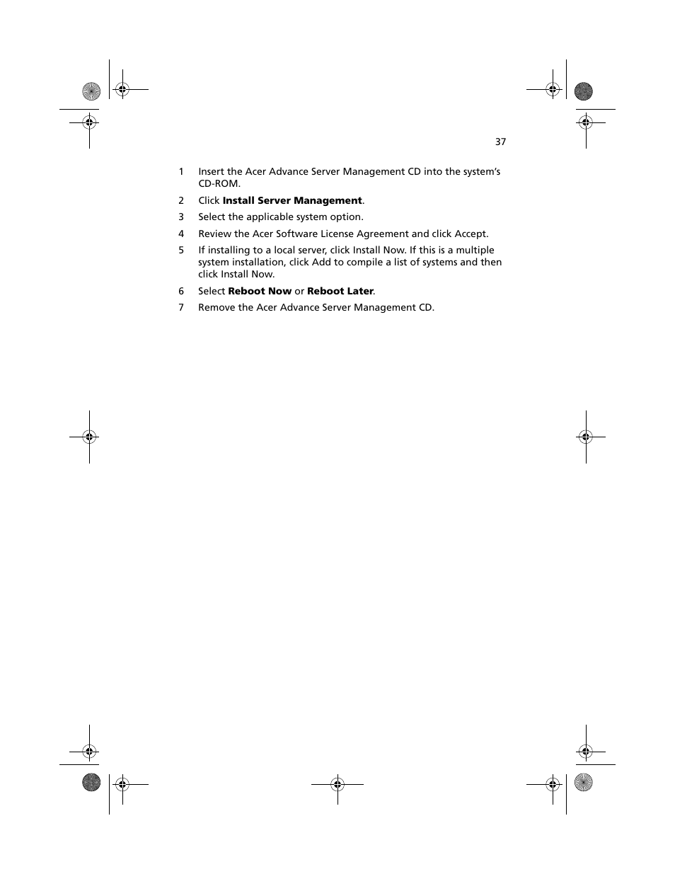 Acer Altos R700 User Manual | Page 47 / 130