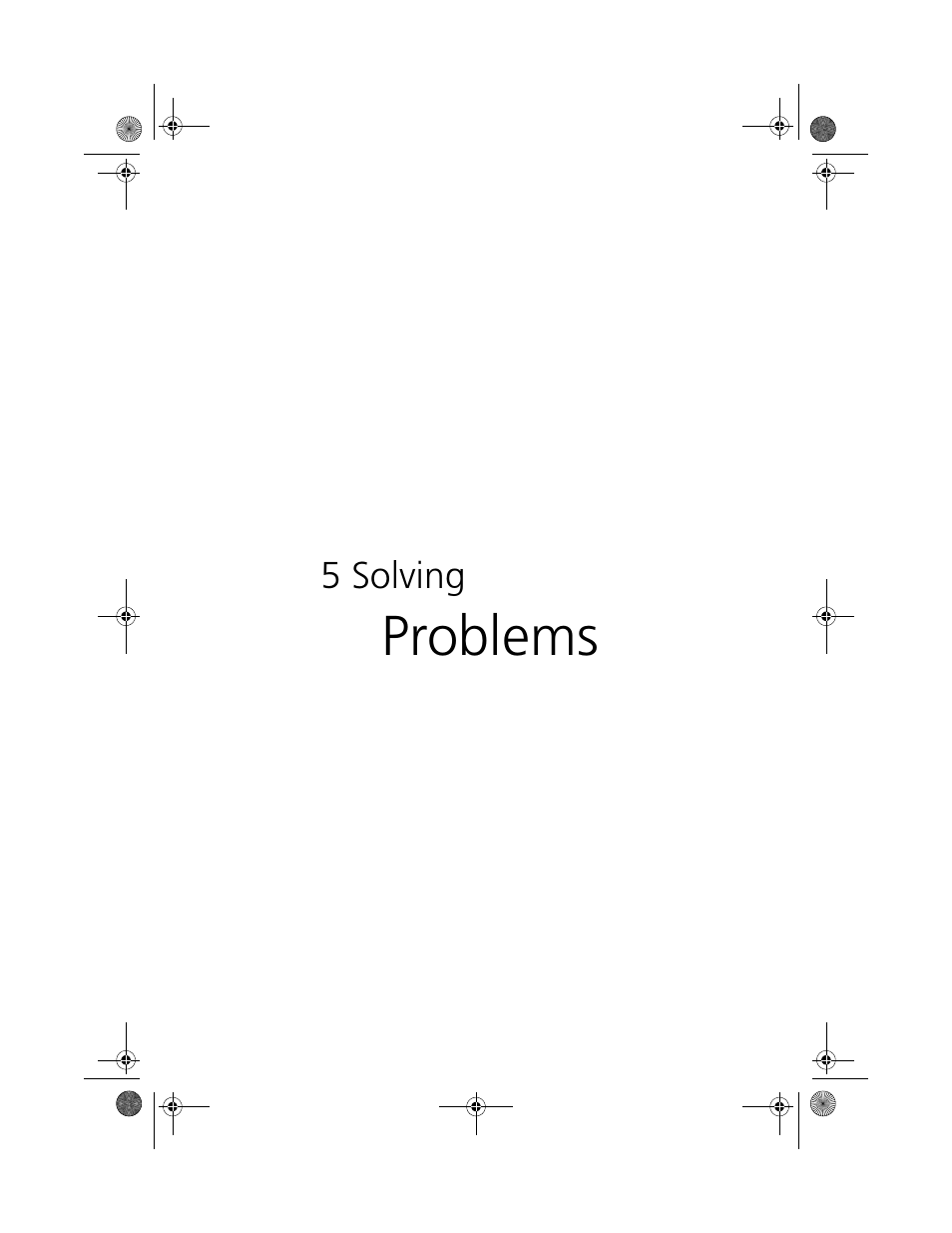 5 solving problems, Problems | Acer Altos R700 User Manual | Page 89 / 130