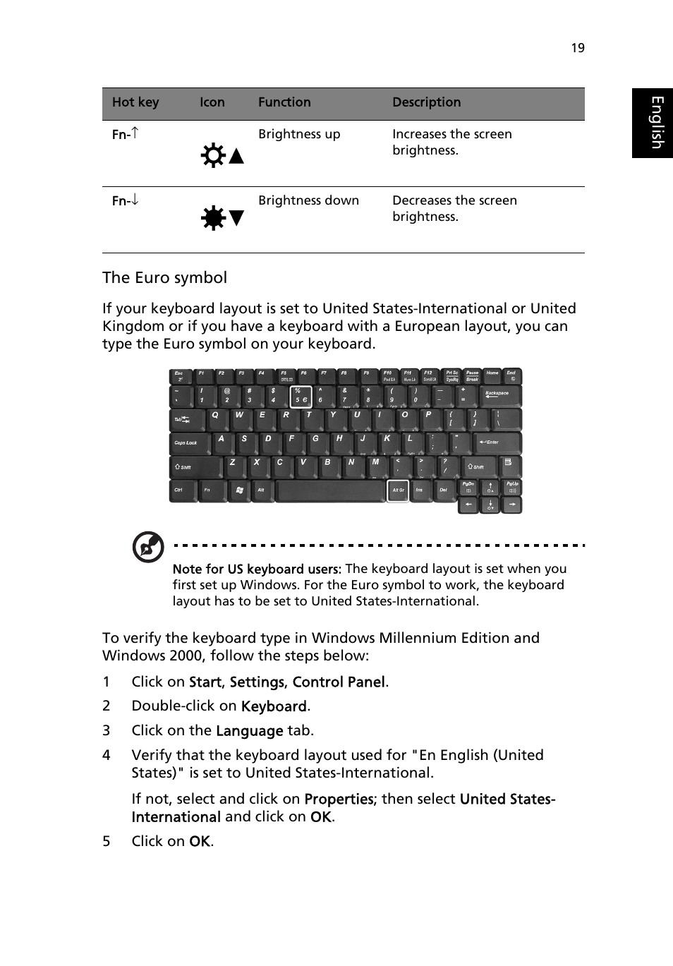 Acer Extensa 2950 User Manual | Page 27 / 92