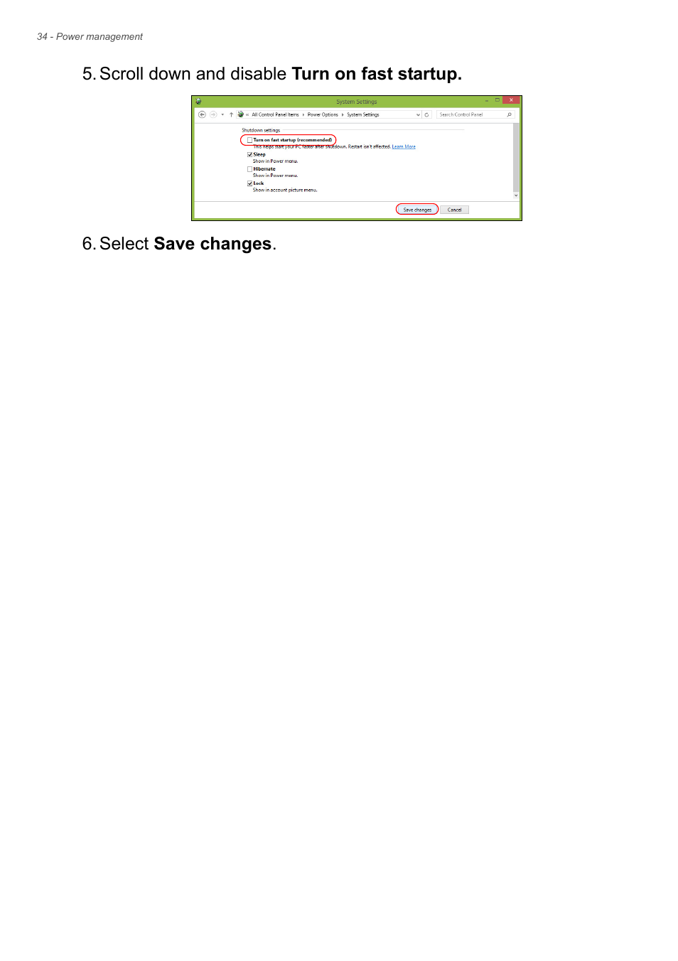 Acer Veriton Z2640G User Manual | Page 34 / 68