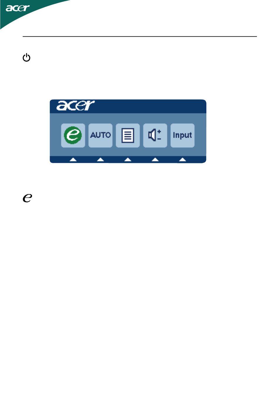 User controls, Using the shortcut menu | Acer HN274H User Manual | Page 14 / 37