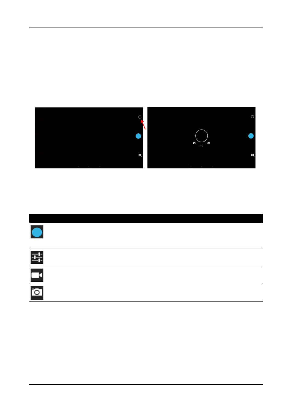 Using the webcam as a camera, Using the webcam, Camera icons and indicators | Acer DA222HQL User Manual | Page 23 / 32
