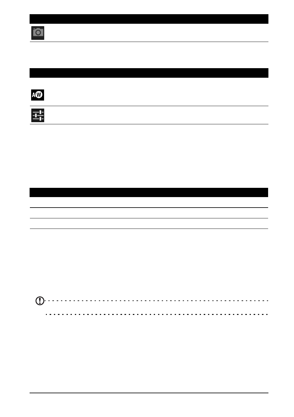 Viewing photos and videos, Camcorder options, Shooting a video | Supported formats | Acer DA222HQL User Manual | Page 25 / 32