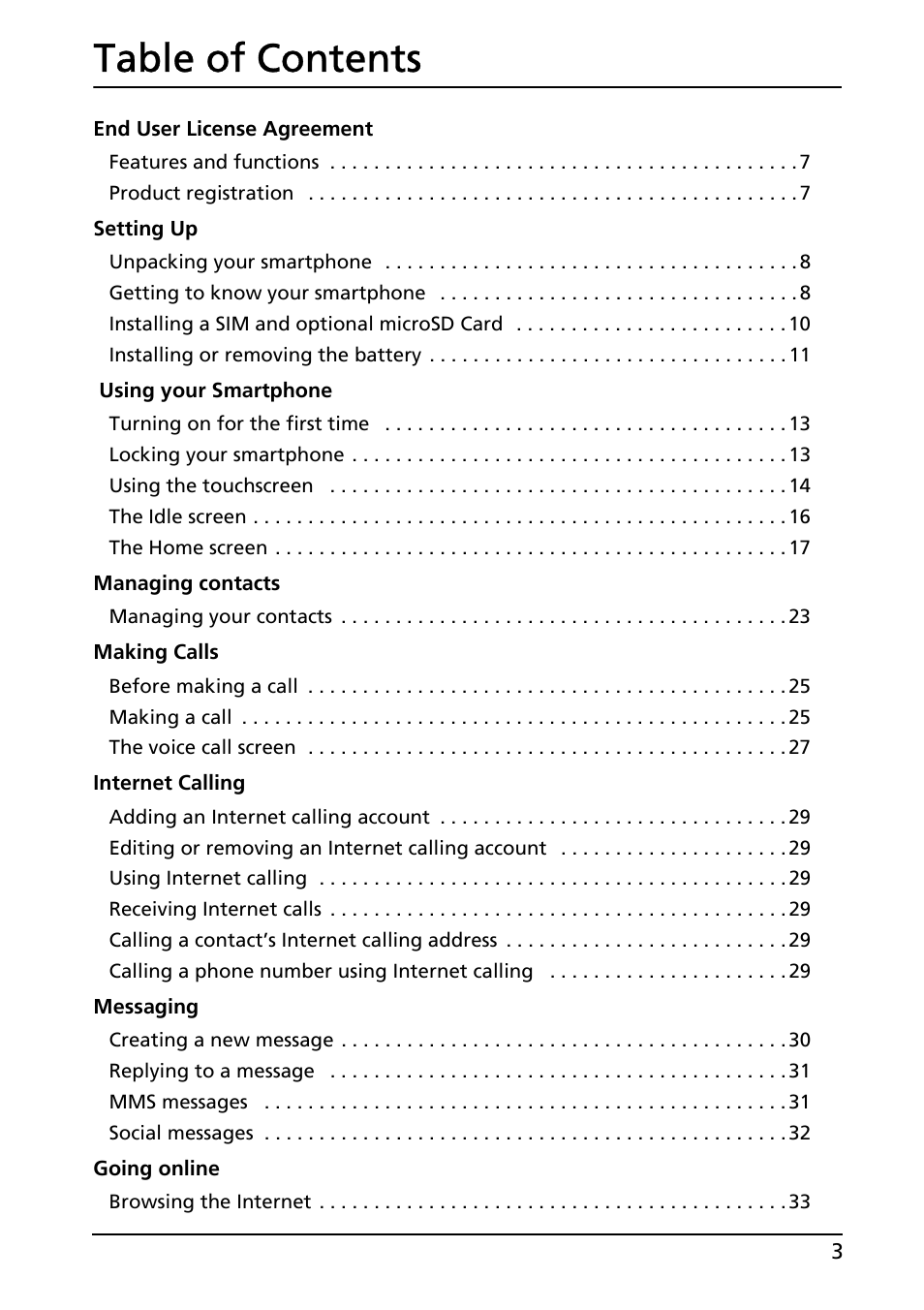 Acer ICONIA SMART (S300) User Manual | Page 3 / 69