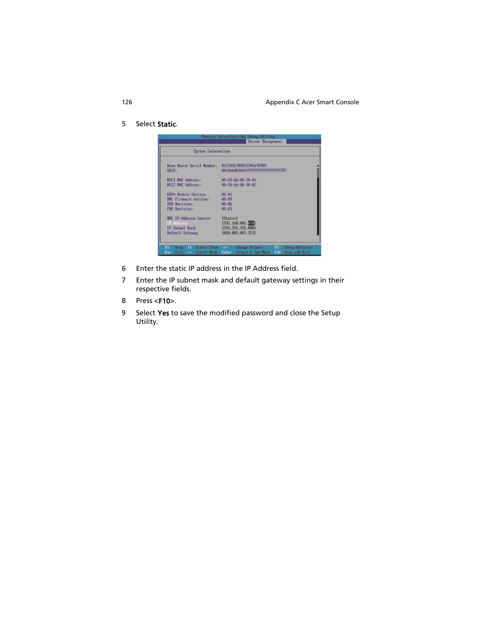 Acer AT310 F1 User Manual | Page 144 / 176