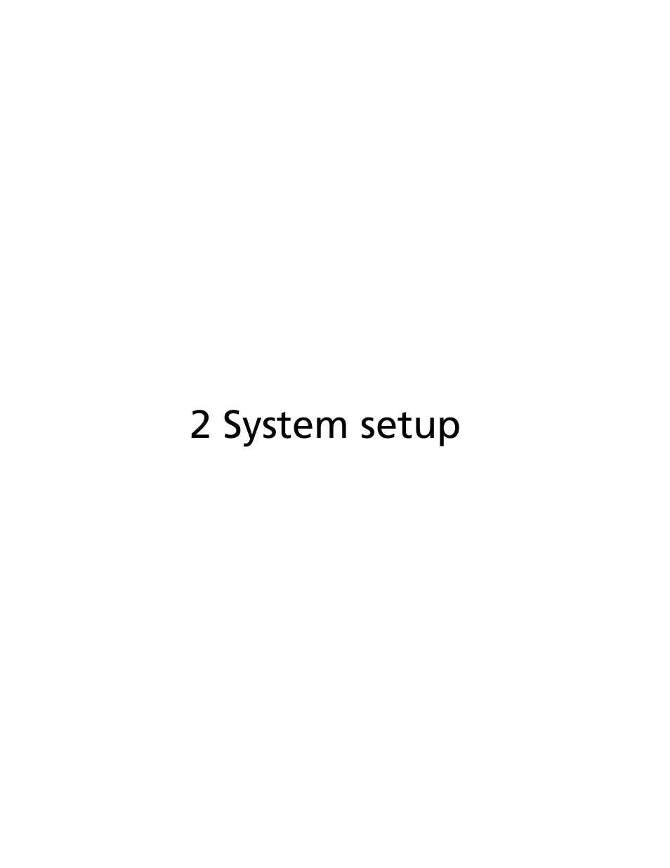 2 system setup | Acer AT310 F1 User Manual | Page 35 / 176