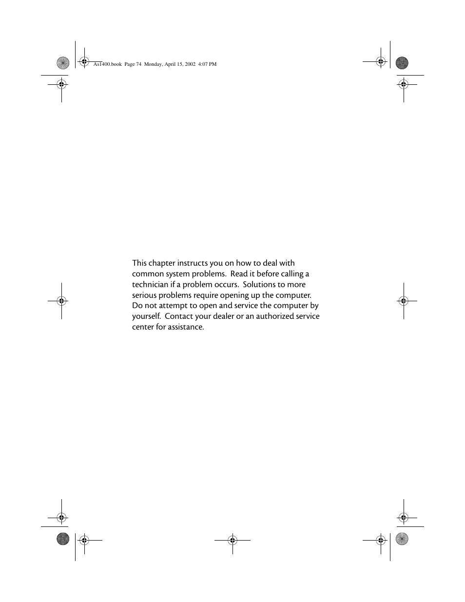 Acer Aspire 1400 User Manual | Page 84 / 110