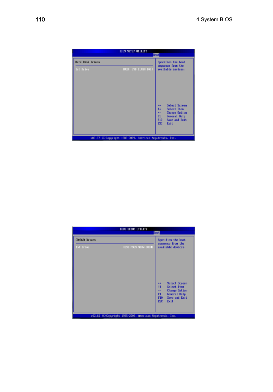 Hard disk drives, Cd/dvd drive | Acer AR360 F1 User Manual | Page 126 / 188